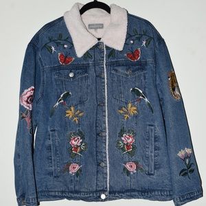 Bagatelle Embroidered Denim Jacket